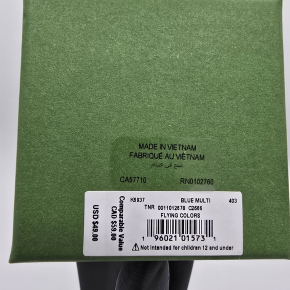 Kate Spade Blue and Green Stud Earrings MSRP=$49.00 - Picture 2 of 5